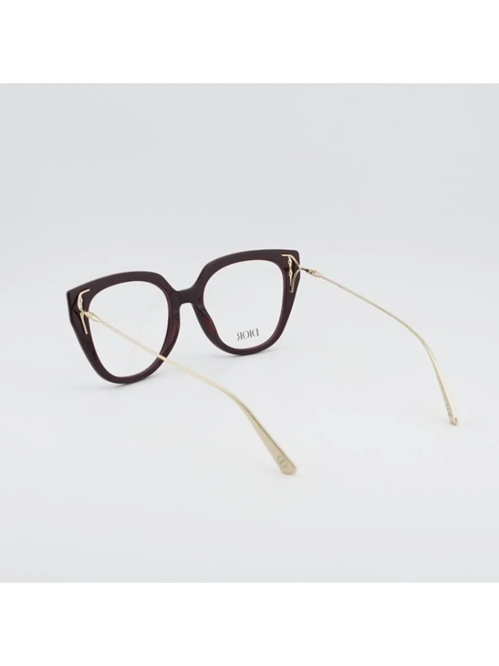 Dior MISSDIORO B4I 6000 Eyeglasses Purple 53mm Cat Eye Frame